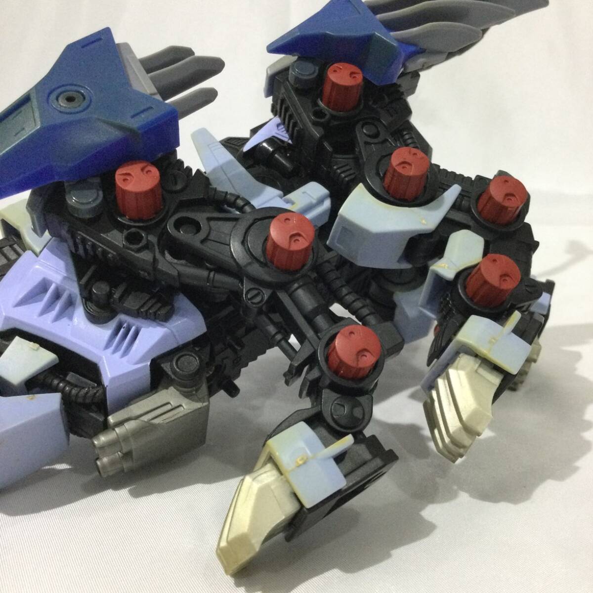 【希少 プラモデル】★TOMY トミー『ZOIDS ゾイド ライガーゼロ ライオン型』ヘリック共和国 組立済★　　LIGERZEROフェニックスRZ-071A687_画像8