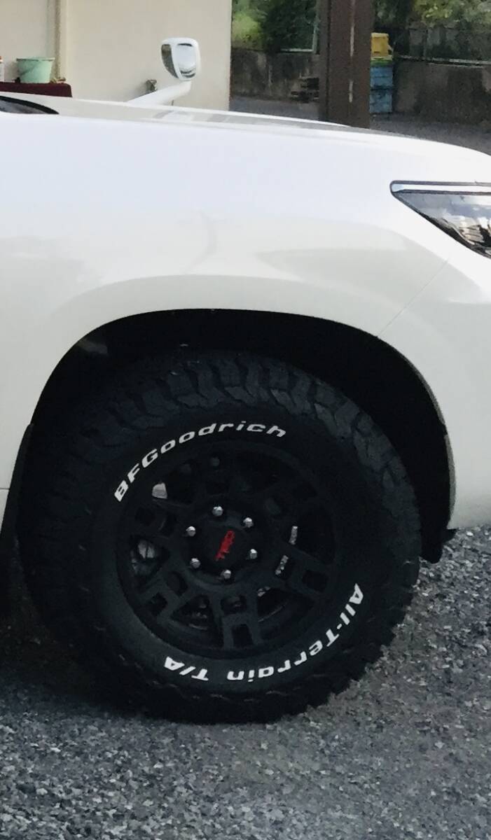 USトヨタ 純正品 TRDホイール 17インチ ＋ BFGoodrich All-TerrainT/A KO2 265/70R17　４本セット　プラド　FJ　サーフ_画像6