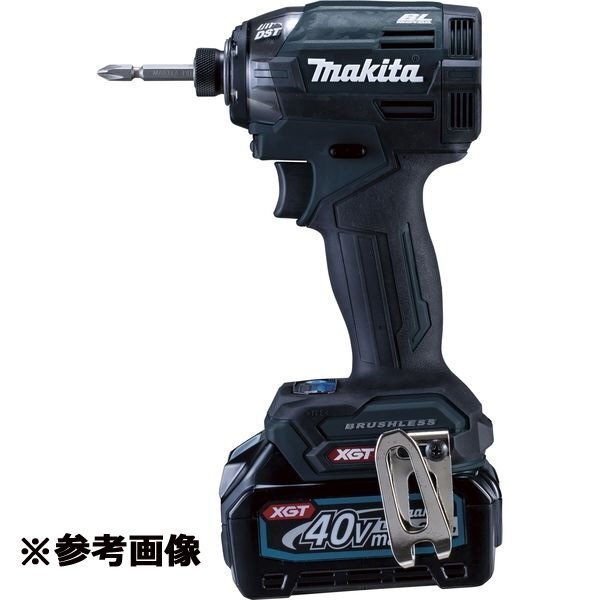 新品!! マキタ 充電式 インパクトドライバ 40Vmax フルセット 純正 バッテリー2個・充電器 ブラック TD002GRDXB makita ◇HJ-0088の画像2