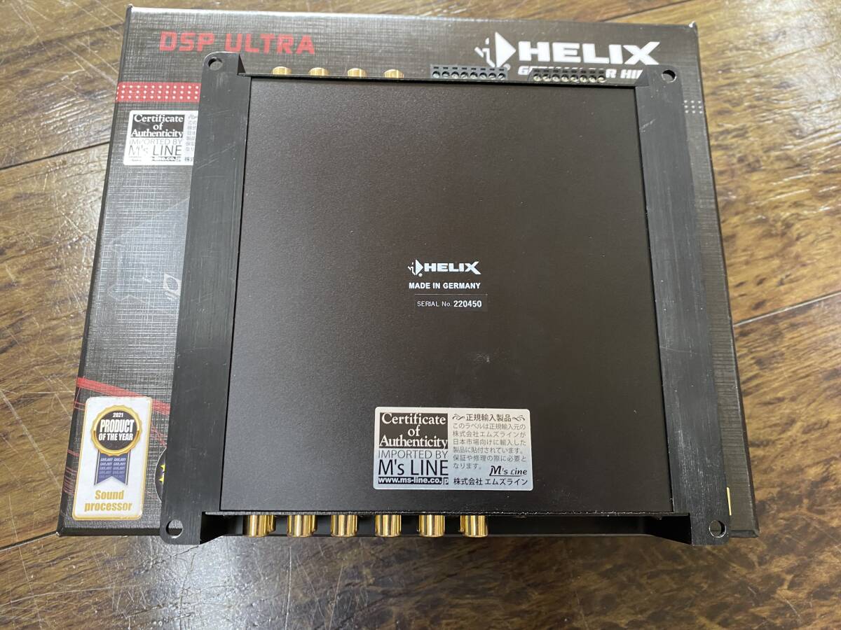 ヘリックス HELIX デジタルシグナルプロセッサー DSP ULTRA 美品！！の画像4