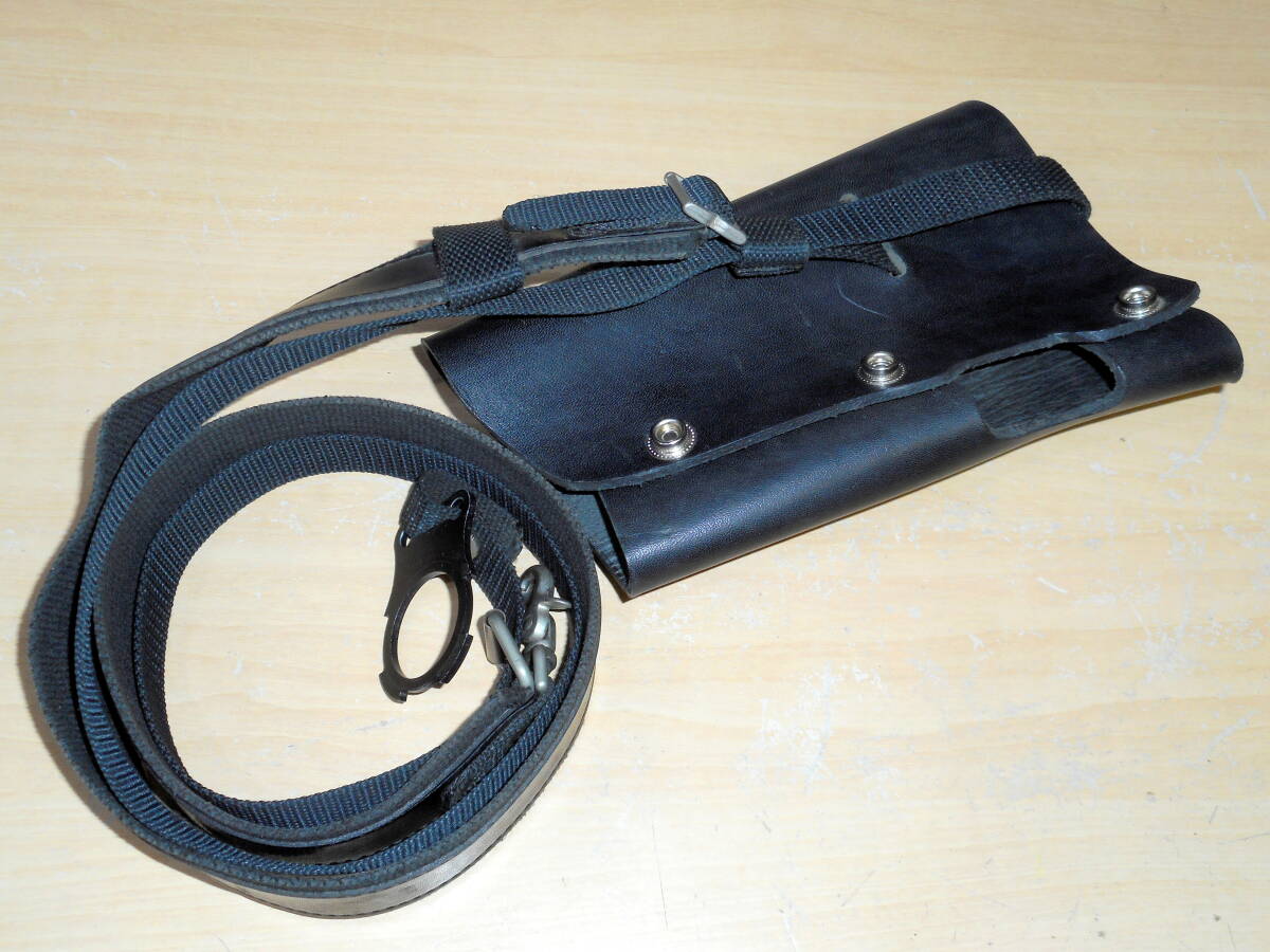 オーダーメイド品 M870ショットガン用 革製ストックシェルホルダー&スリングの画像2