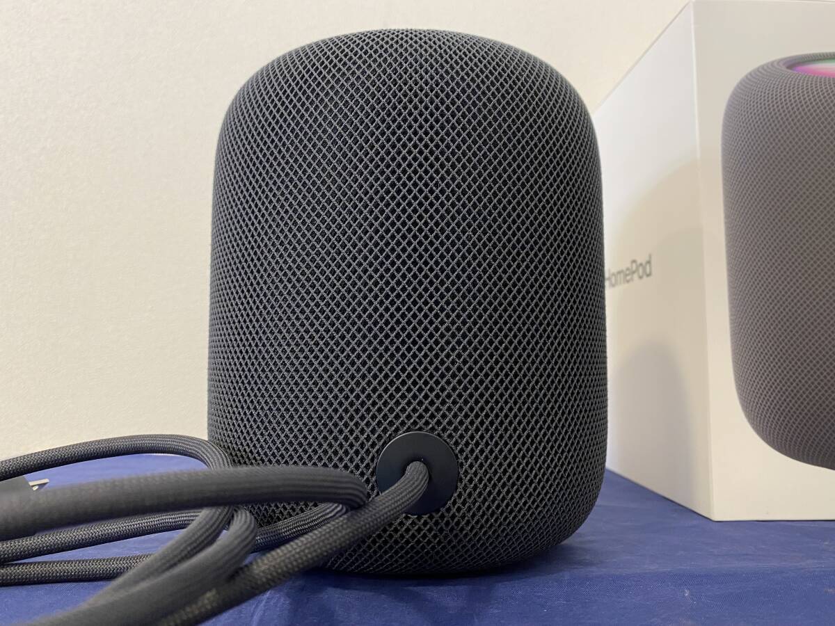 ★☆アップル Apple ホームポッド HomePod 2nd Generation MQJ73J/A A2825 保証残有 中古美品☆★の画像4