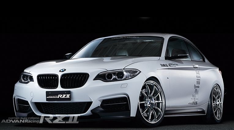 ★YOKOHAMA WHEEL ADVAN Racing RZⅡ for BMW/MINI 18×9.5J 5/120 +35★GBR/レーシンググロスブラック★新品 4本価格★_画像4