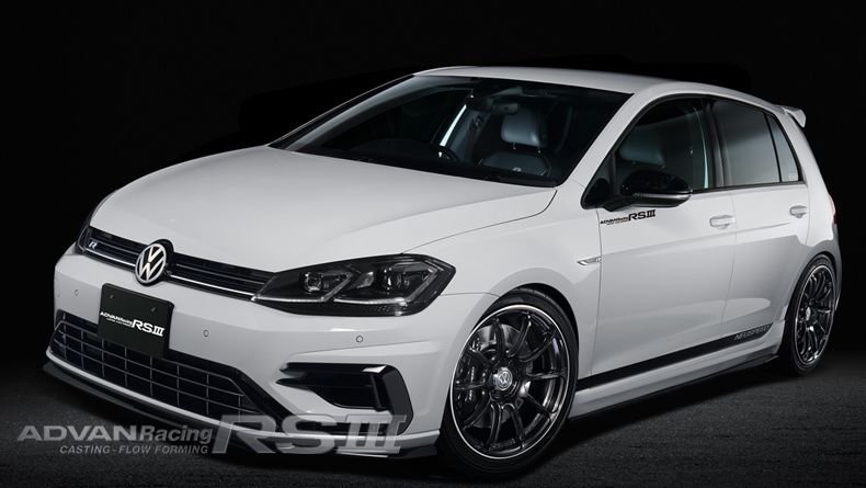 ★YOKOHAMA WHEEL ADVAN Racing RSⅢ forEuropeanCars 19×8.5J 5/108 +45★BSP/ブラッククローム★新品 2本価格★_画像4