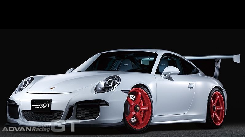 ★YOKOHAMA WHEEL ADVAN Racing GT forPORSCHE/ポルシェ 19×10.5J 5/130 +45★RBGP/ブラスゴールド★新品 4本価格★_画像3