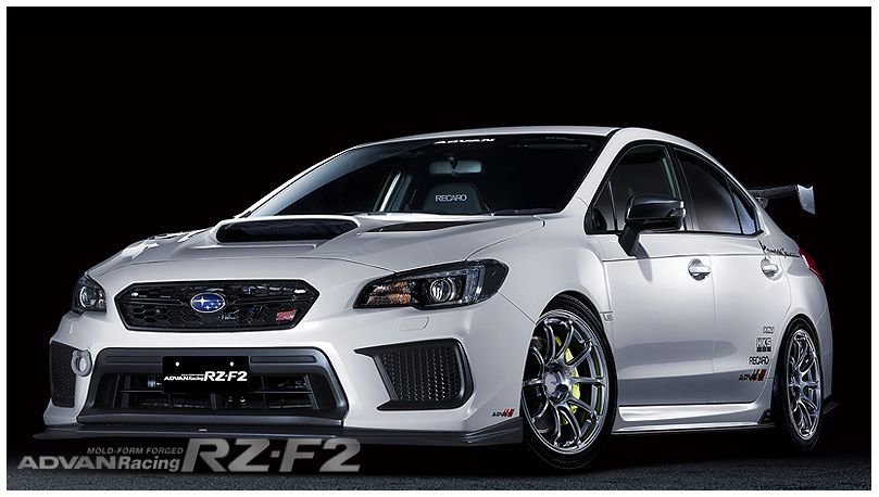 ★YOKOHAMA WHEEL ADVAN Racing RZ-F2 forJaoaneseCars 18×9.5J 5/114.3 +29★MPB/ハイパープラチナブラック★新品 4本価格★_画像2