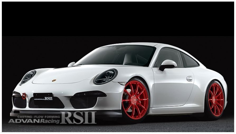 ★YOKOHAMA WHEEL ADVAN Racing RSⅡ for PORSCHE/ポルシェ 20×11.0J/11J 5/130 +51★SGB/セミグロスブラック★新品 1本価格★_画像2