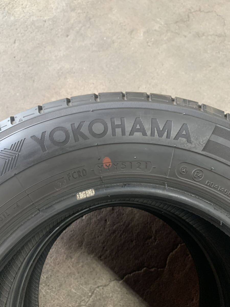 ★2021年製★ 165/80R13 94/93N LT　2本セット　ヨコハマ BluEarth-Van RY55 日本製 【13-2】_画像5