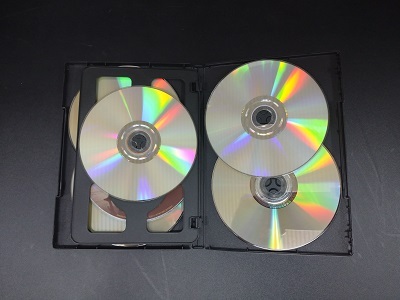 DVDケース　黒（6枚収納・トールケース)_画像1