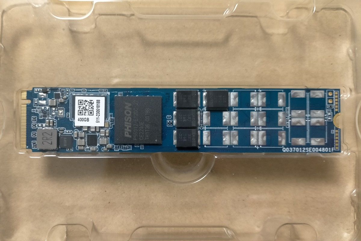 SynologyNAS キャッシュ用 NVMe SSD SNV3510-400G 400GB 1枚