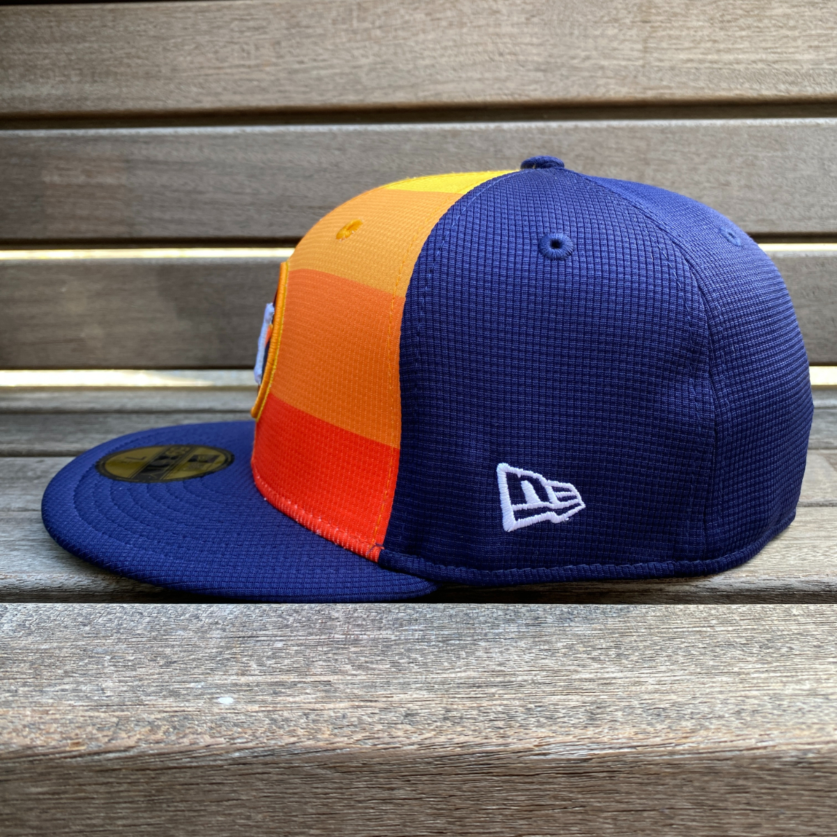 USA正規品「7.3/8」 Newera ニューエラ 59FIFTY 限定2024 MLB バッティングプラクティス キャップ ASTROS ヒューストン アストロズ (12-11)_画像4