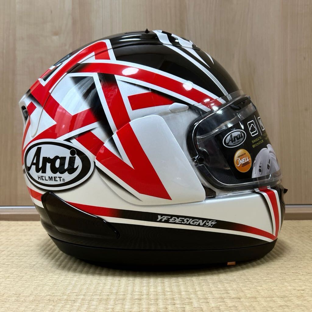 Arai アライ RX-7X NAKANO 中野 ナカノ X ヘルメット 59-60cm L Arai アライ RX-7X NAKANO 中野 ナカノ X ヘルメット 59-60cm L