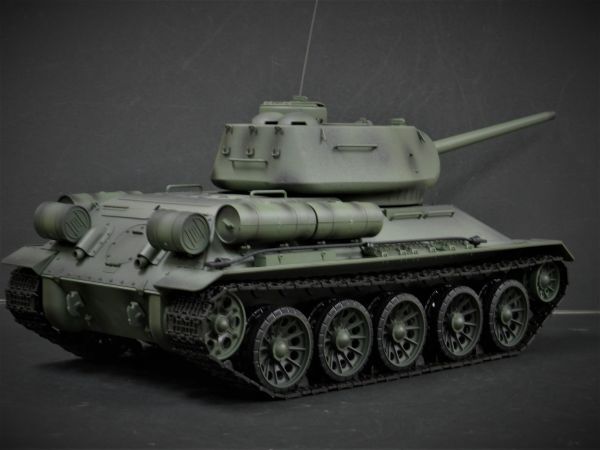 【Ver.7.0・赤外線ユニット・BB弾発射・サウンド・発煙仕様 2.4GHz】Heng Long 2.4GHz 1/16 戦車ラジコン ソ連 T-34_画像6