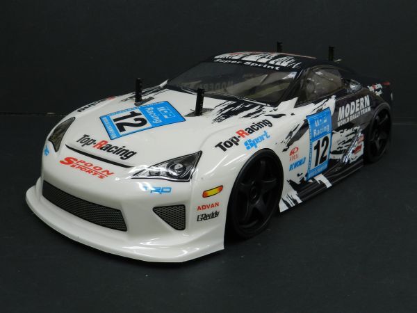 独特な ☆Li-ionバッテリー☆ タイプ【ターボ機能付き・塗装済み完成品・フルセット】 LFA レクサス Lexus ドリフトラジコンカー 1/10 2.4GHz レーシングカー