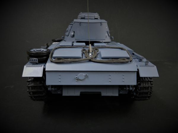 [Ver.7.0] infra-red rays unit *BB. departure .* sound * departure smoke specification 2.4GHz]Heng Long 2.4GHz 1/16 tank radio-controller III number L type German PanzerIII-L