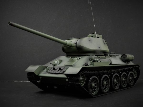 オープンセール 福袋 【Ver.7.0・赤外線ユニット・BB弾発射・サウンド・発煙仕様 T-34 ソ連 戦車ラジコン 1/16 2.4GHz Long 2.4GHz】Heng 戦車、軍用車両