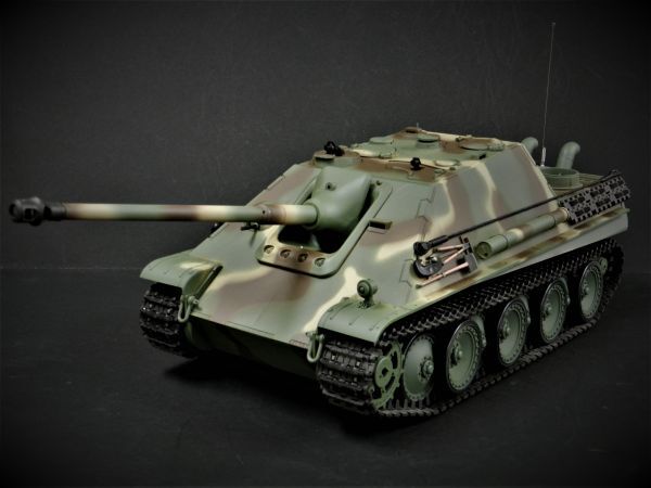 手数料安い 【Ver.7.0・赤外線ユニット・BB弾発射・サウンド・発煙仕様 ヤークトパンサー後期型 戦車ラジコン 1/16 2.4GHz Long Heng 2.4GHz】☆ 戦車、軍用車両