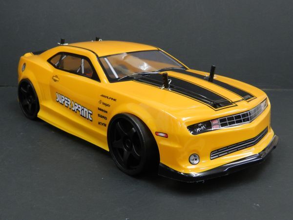 *Li-ion аккумулятор * 2.4GHz 1/10 дрифт машина с радиоуправлением Chevrolet Camaro модель [ турбо c функцией * покрашен конечный продукт * полный комплект ]