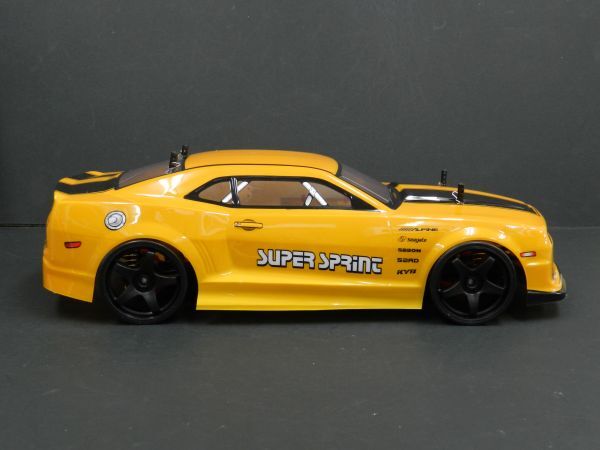 *Li-ion аккумулятор * 2.4GHz 1/10 дрифт машина с радиоуправлением Chevrolet Camaro модель [ турбо c функцией * покрашен конечный продукт * полный комплект ]