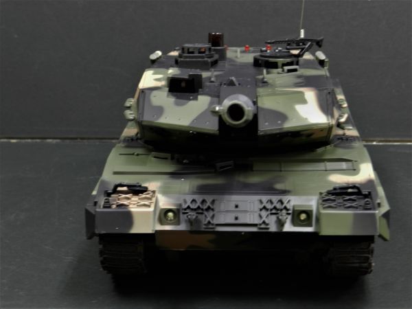 [ has painted final product infra-red rays Battle system attaching against war possibility ] HengLong 3809-1/2 2.4GHz 1/24 tank radio-controller Germany re Opal to2 A5