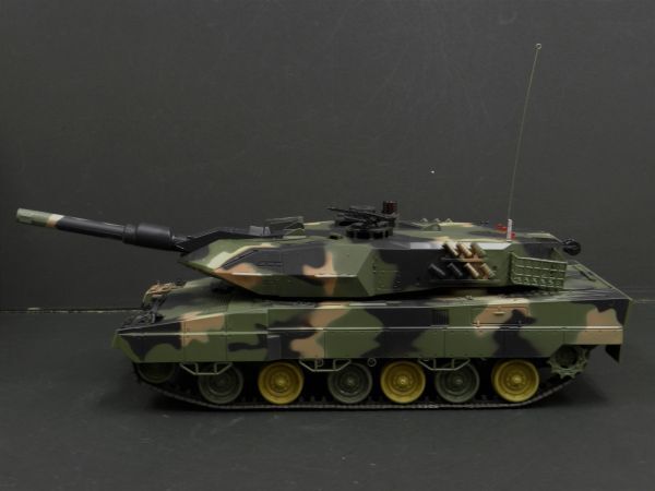 [ has painted final product infra-red rays Battle system attaching against war possibility ] HengLong 3809-1/2 2.4GHz 1/24 tank radio-controller Germany re Opal to2 A5