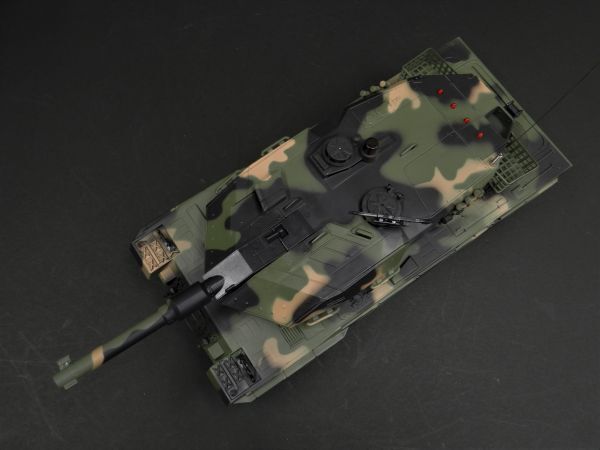[ has painted final product infra-red rays Battle system attaching against war possibility ] HengLong 3809-1/2 2.4GHz 1/24 tank radio-controller Germany re Opal to2 A5