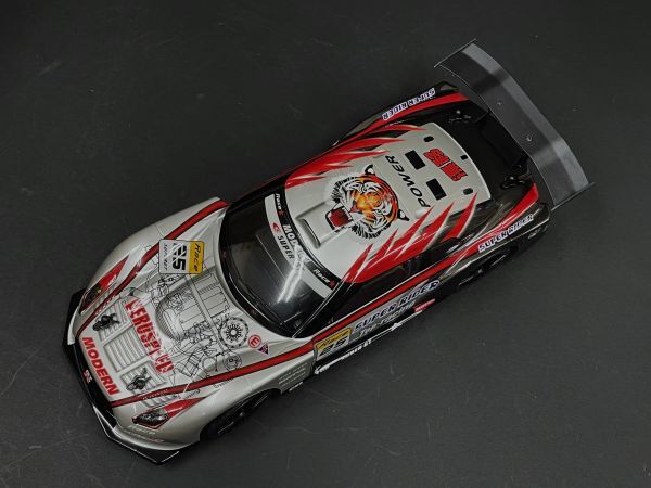 2.4GHz 1/14 drift radio-controller R35 GTR type silver [ has painted final product full set ]* highest speed 30km/h*