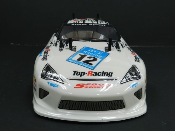 ☆Li-ionバッテリー☆ 2.4GHz 1/10 ドリフトラジコンカー Lexus レクサス LFA タイプ【ターボ機能付き・塗装済み完成品・フルセット】_画像4