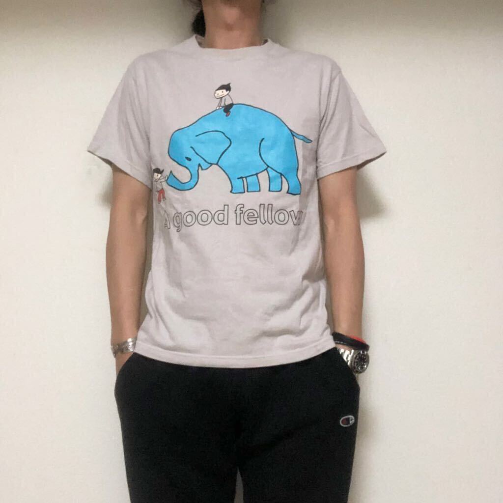 A good fellow TシャツS 00s Y2Kビンテージ　ヘインズ_画像1