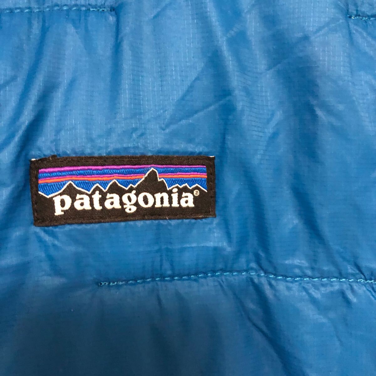 パタゴニア Patagonia Macro Puff Hoodyマクロ パフ フーディーM中綿ナイロンジャケットの画像2