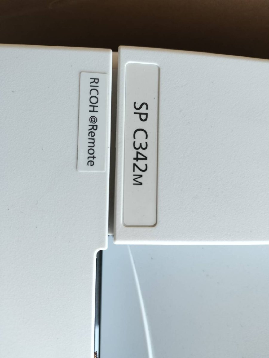 ^RICOH SP C342M*A4 цветной лазерный принтер * двусторонний печать OK/ печать знак высшее немного 738 листов /M-Pac specification / беспроводной LAN имеется [D0312Z12BH]