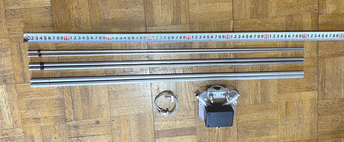 ★山岳運用に超軽量フルサイズ 50MHz DELTA LOOPアンテナ★の画像2