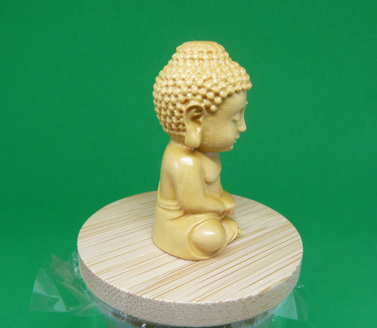3328757581-3 Buxus microphylla material tree carving Buddhist image * handicraft .. seal .....