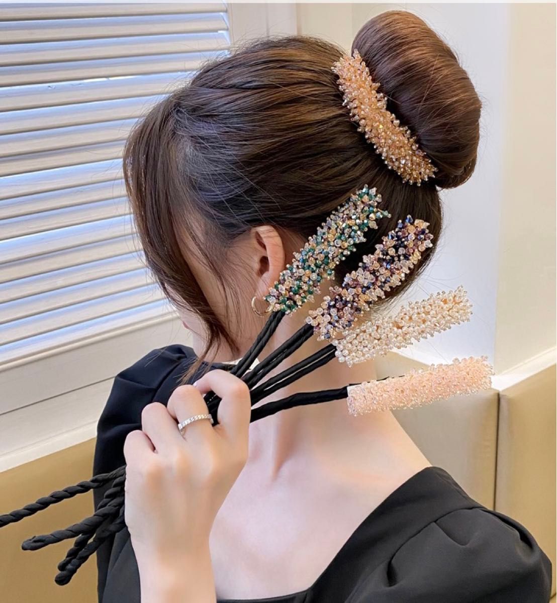 かんざし バレッタ ヘアアクセサリー バナナクリップ 成人式 和装 つまみ細工 卒業式 髪飾り 髪 ヘアクリップ  ヘアピン