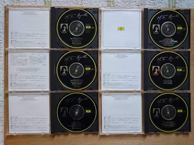 【美品】アルゲリッチ・スーパー・セレクションBOXセット 11枚組CD（10CD+bonusCD）の画像9