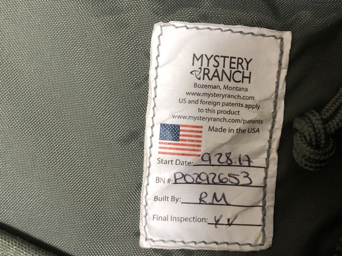 MYSTERY RANCH ミステリーランチ ヒップモンキー USA MADE IN USA アメリカ製 ウエストバッグの画像7