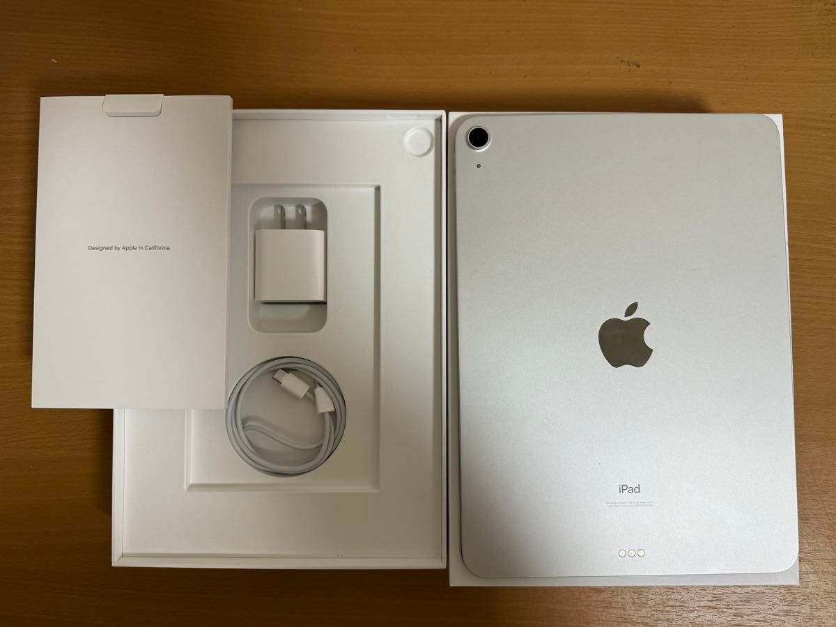 【美品 】iPad Air (第4世代) Wi-Fi 64GB シルバー MYHM2J/A  A2316 動作確認済
