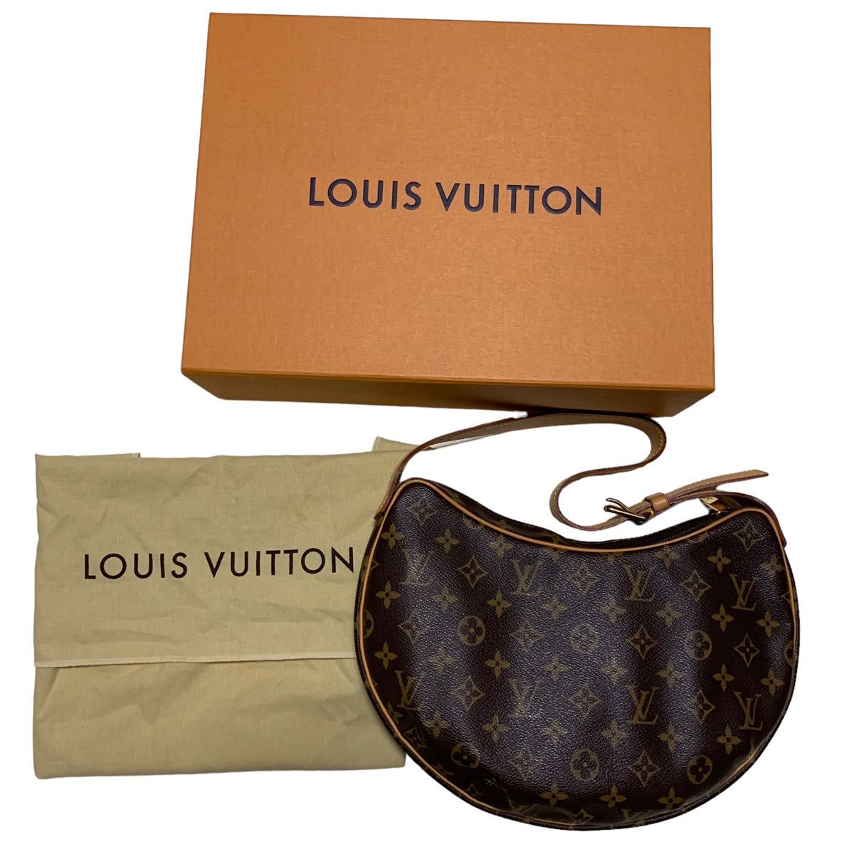 美品 LOUIS VUITTON ルイヴィトン クロワッサン モノグラム 美品 LOUIS VUITTON ルイヴィトン クロワッサン モノグラム