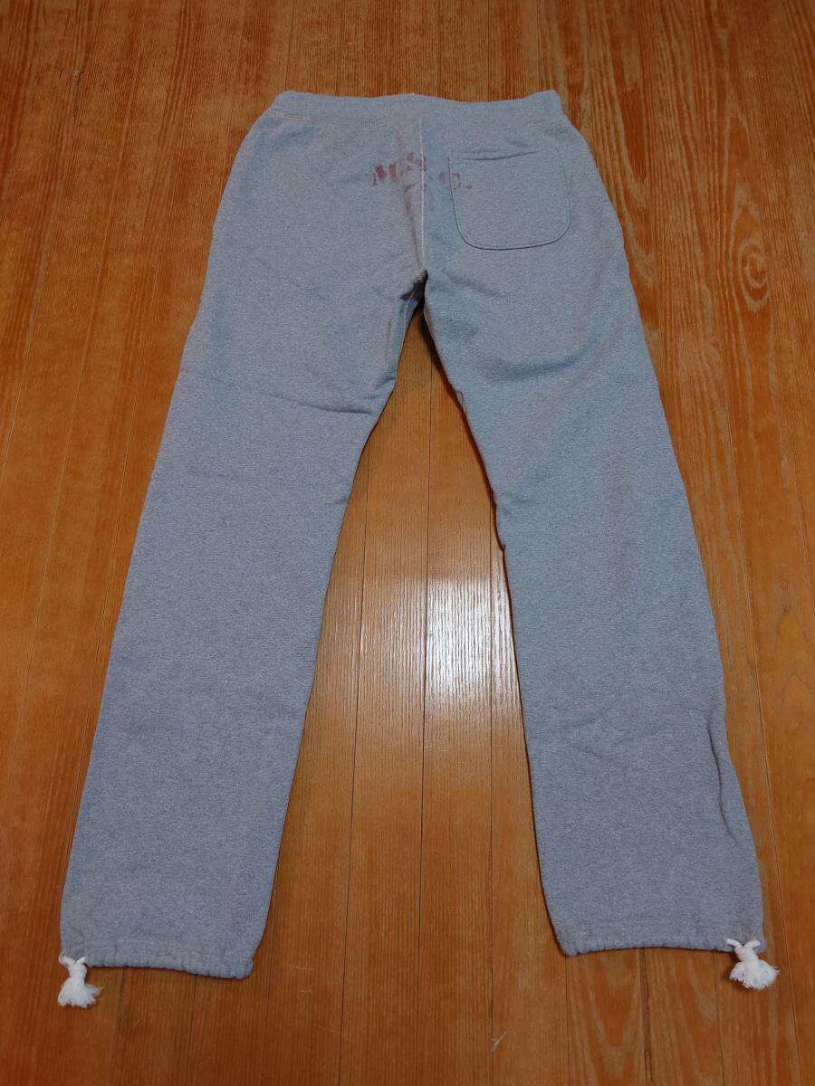 リアルマッコイズ THE REAL McCOYS MC13108 MILITARY SWEAT PANTS 'M.S.C.78' ミリタリー スウェット パンツ グレー サイズ表記Ｍ_画像2