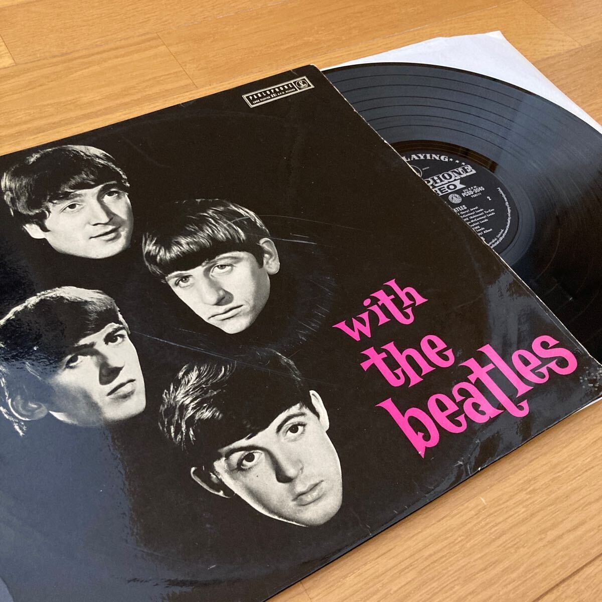 BEATLES WITH THE BEATLES オーストラリアオリジナルステレオ盤 ビートルズ の画像9