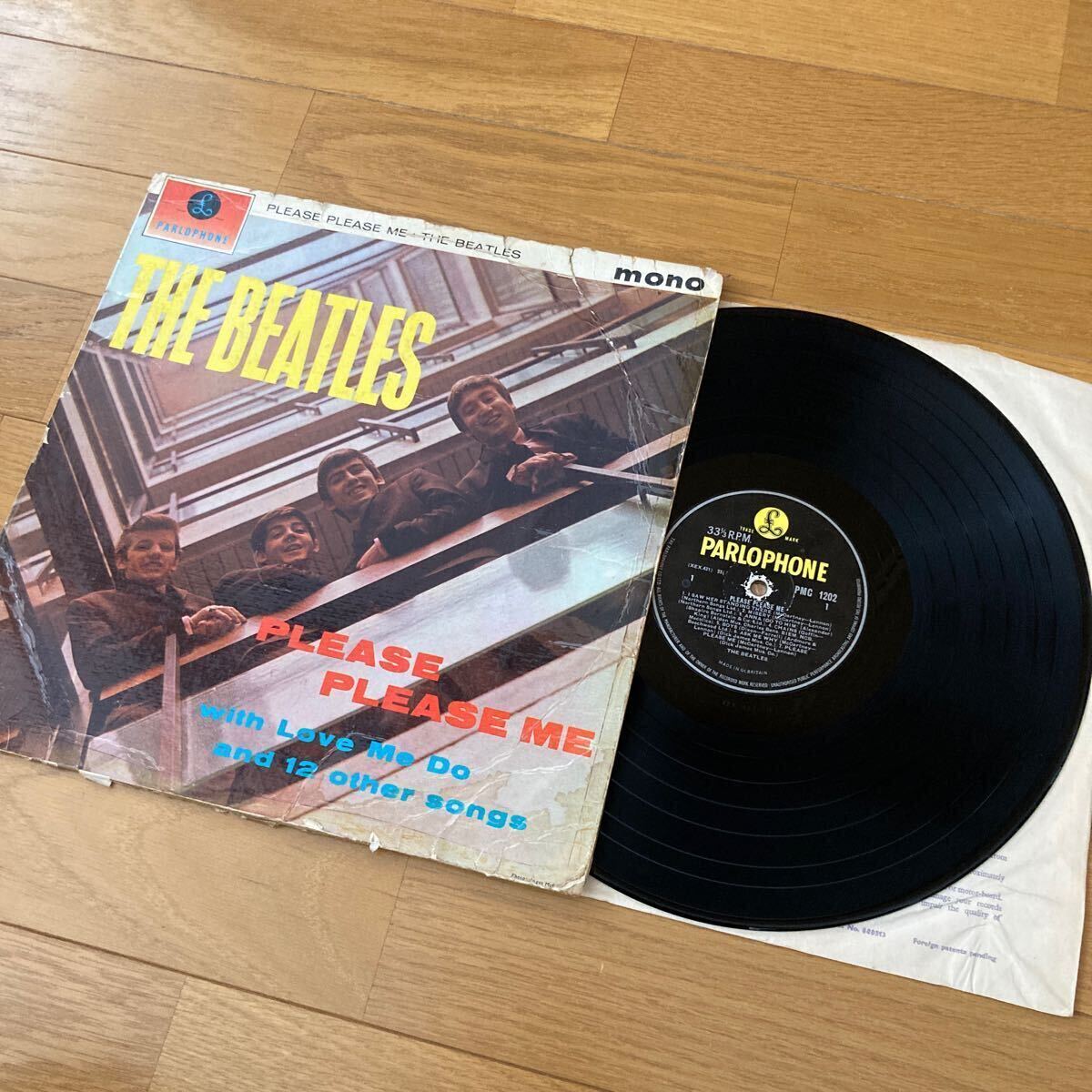 BEATLES Please Please Me 英国オリジナルモノラル盤 3rd プリーズプリーズミー ビートルズ の画像1