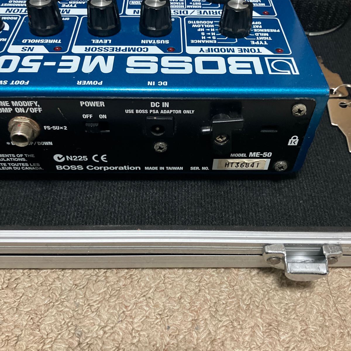 送料無料 /BOSS ME-50 / マルチエフェクター/ケースセット 送料無料 /BOSS ME-50 / マルチエフェクター/ケースセット