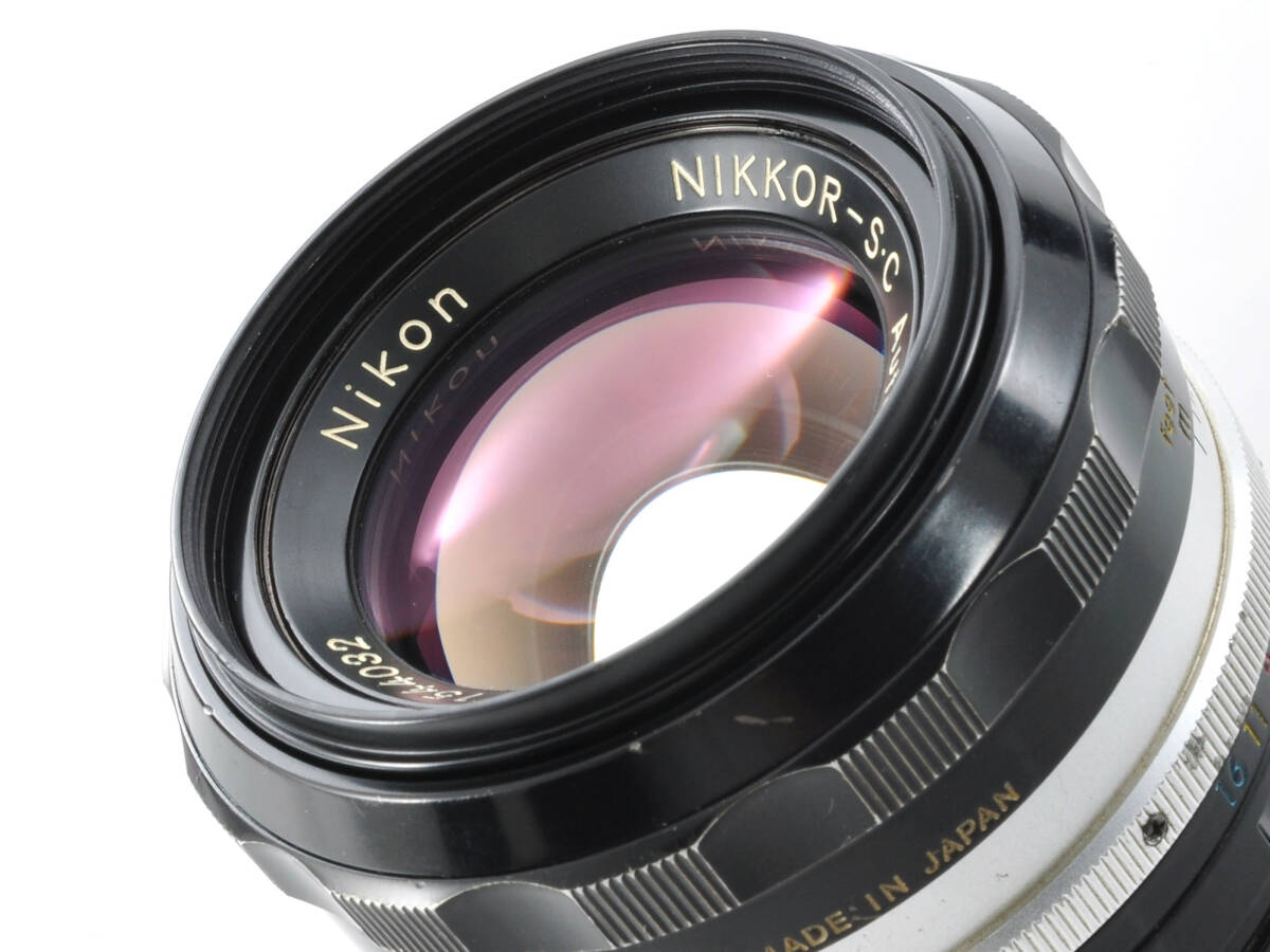 【動作確認】ニコン F2 ブラック 50mm f/1.4 標準レンズ付き Nikon #c146の画像7