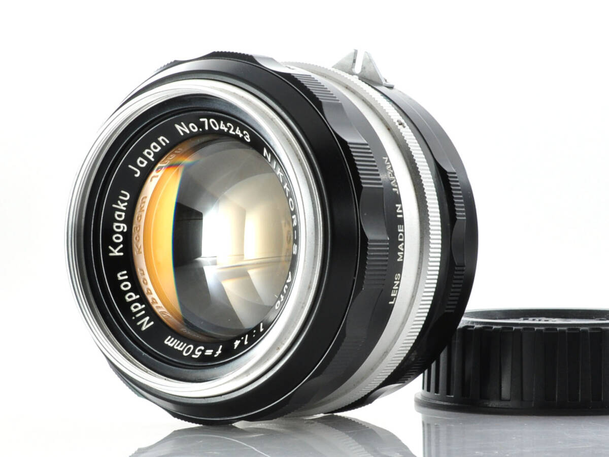 【動作良好】ニコン Nikkor-S 50mm f1.4 Nikon レンズ #c226_画像1