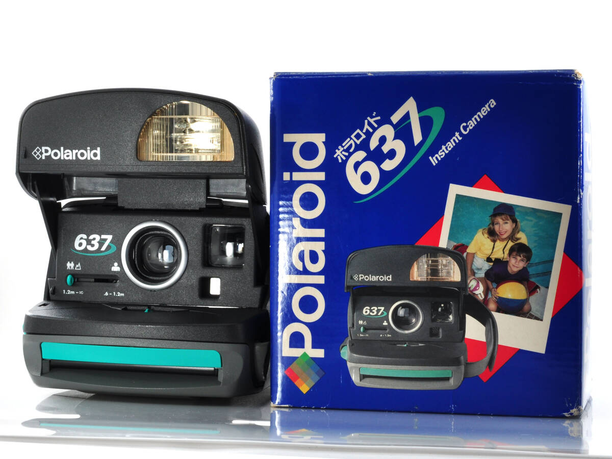 【元箱付き】ポラロイド637 インスタントカメラ Polaroid【1円】_画像1
