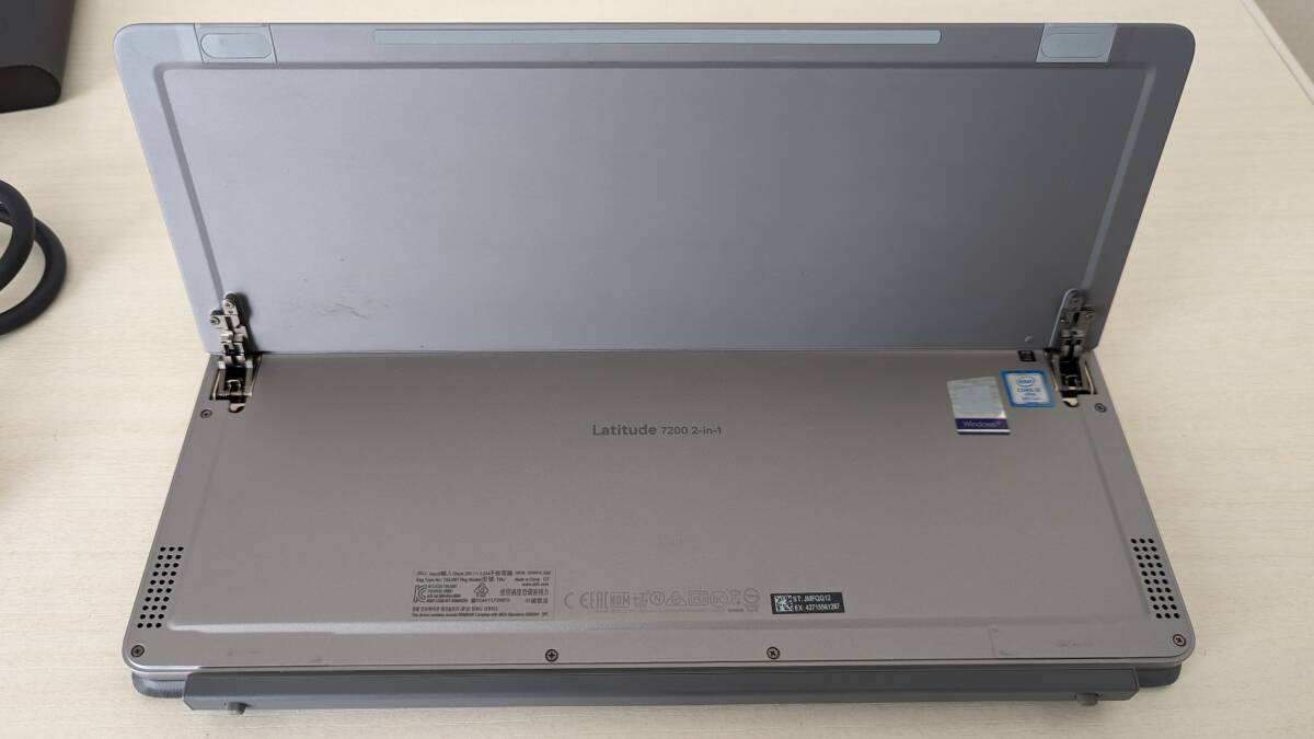 DELL Latitude 7200 2-in-1 （純正スタイラスペン付き） Core i5 8365U 1.6GHz/8GB/256GB(SSD)/12.3W/FHDタッチパネル/Win11Pro _画像8