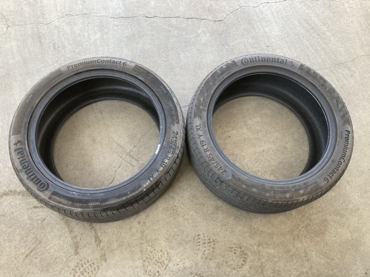 245/45R19 コンチネンタル メルセデス ベンツの画像2