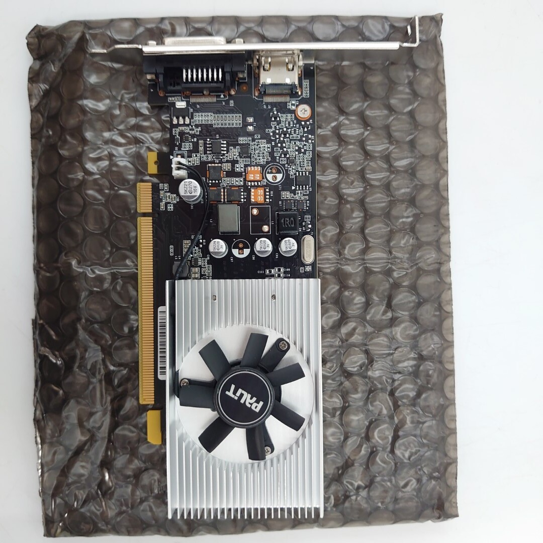 4A487C【動作保証付】NVIDIA GEFORCE GT1030 1080F 2GB GDR5 PCI グラフィックボード グラボ_画像2