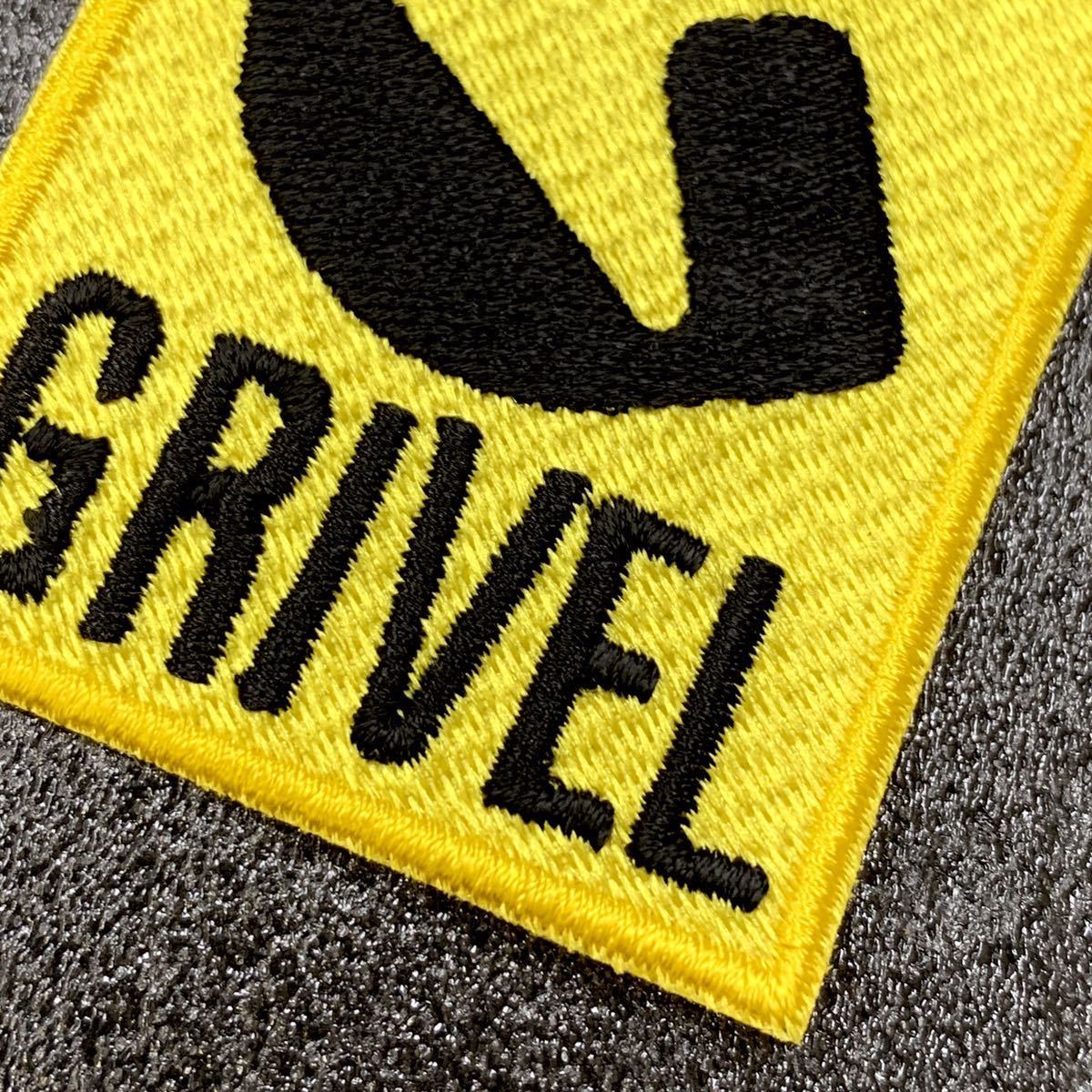  Gris bell GRIVEL Logo yellow iron badge patch - trekking mountain climbing rock-climbing camp sonntagpatches fixed form mail free shipping 