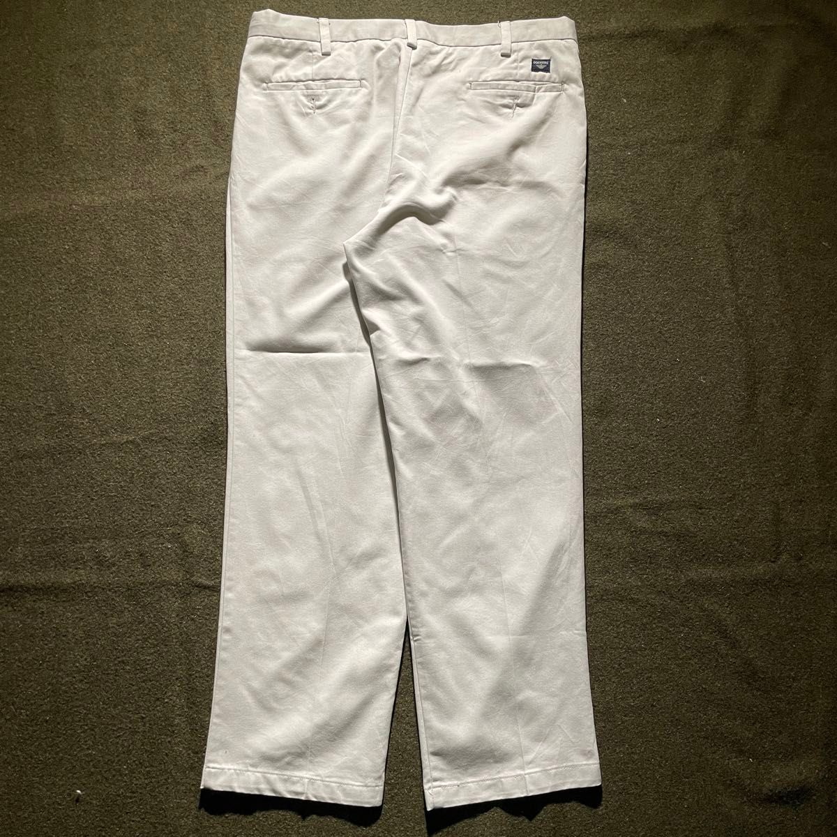 90s Dockers 2タックワイドチノスラックス　ホワイト　36/30